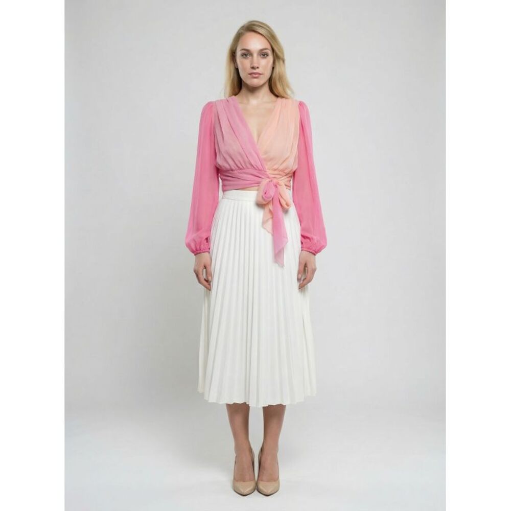 Dolce & Gabbana Pink Silk Women's T-Shirt